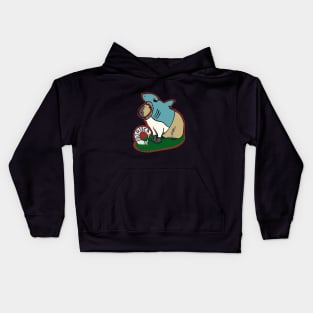 Capy-Scare-A : Jaws Kids Hoodie